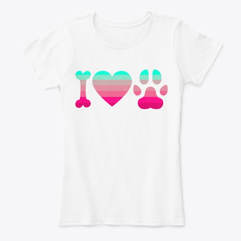 i love dogs design