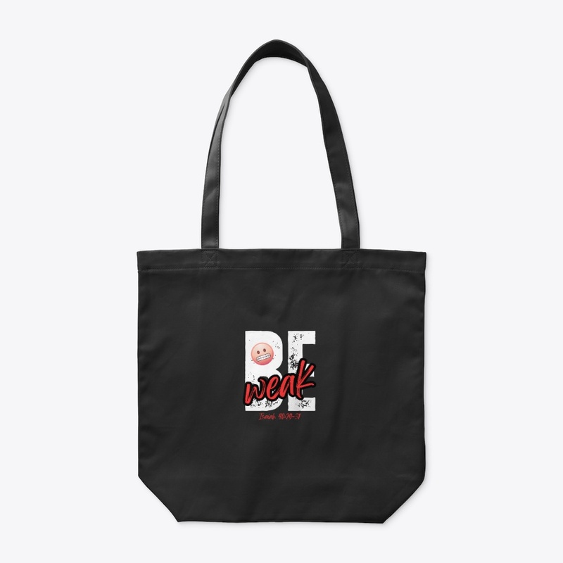 Be Weak (Red-Wht-Blk over Blk/Navy)