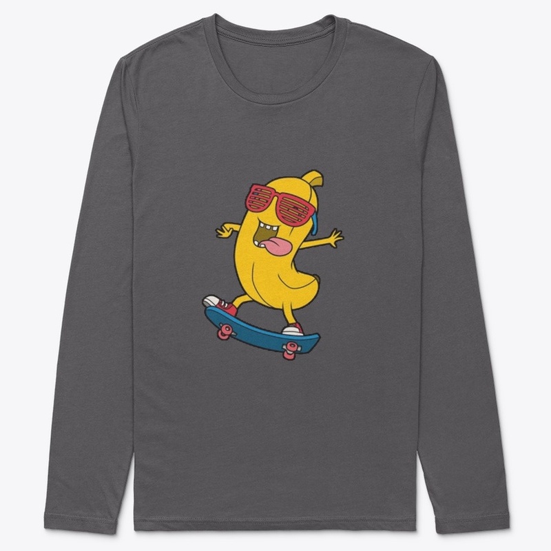Banana's Skate Board T-Shirt