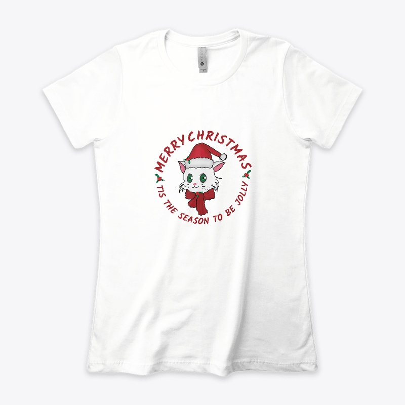 Christmas t shirts.Merry Catmas.