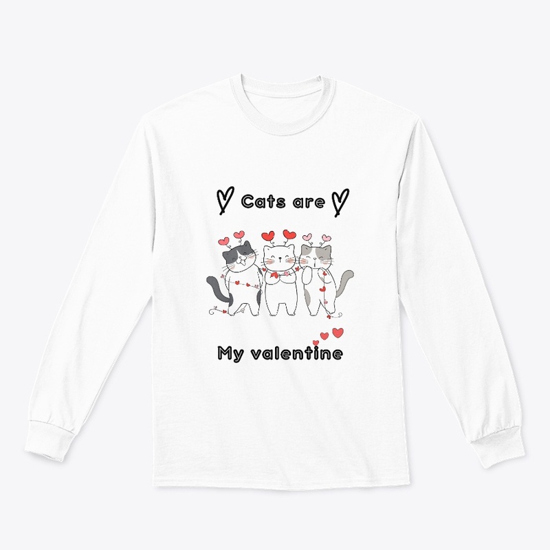 Cats are my valentine