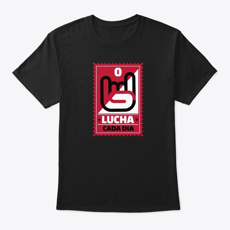 Lucha Stamp 01 ( fight every day)