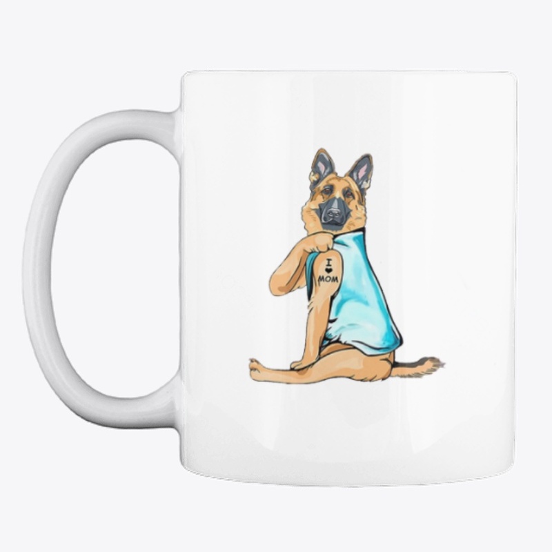 I Love Mom GSD Outfit