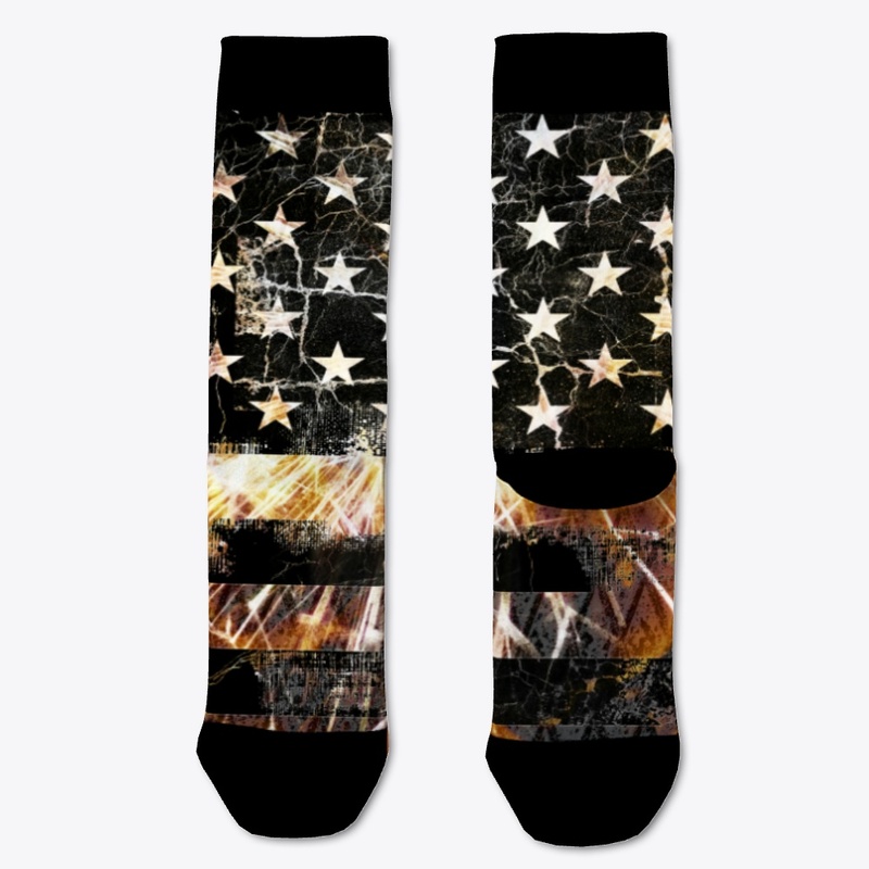 Industrial Construction Flag Sparks