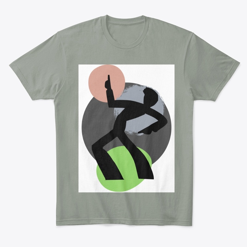 t-shirt dancing man