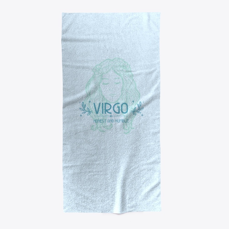 Virgo Beach Towel