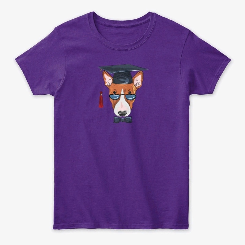 Dog accountant graduate
