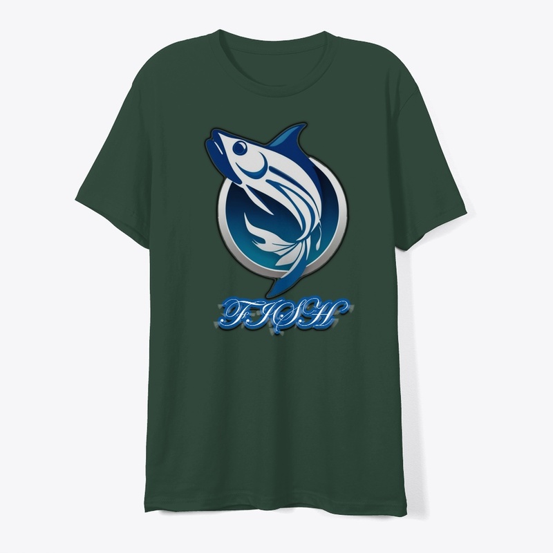 T-shirt Fish Logo design