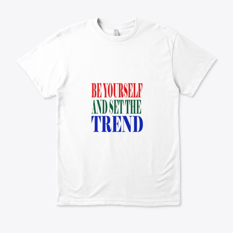 Be yourself and set the trend color