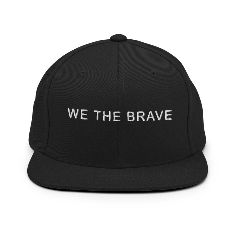 We the Brave 7136 - Snapback | Yupoong 6089M