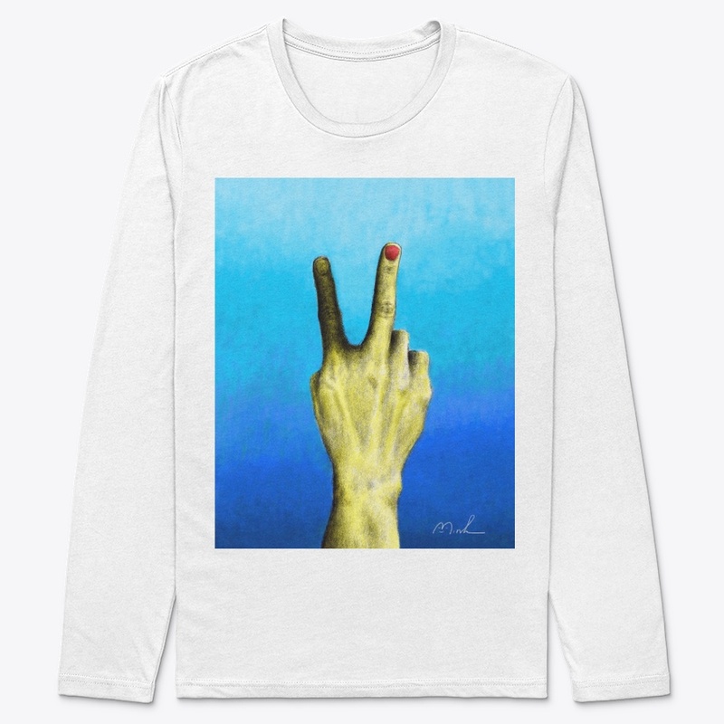 Still Burning Peace art print
