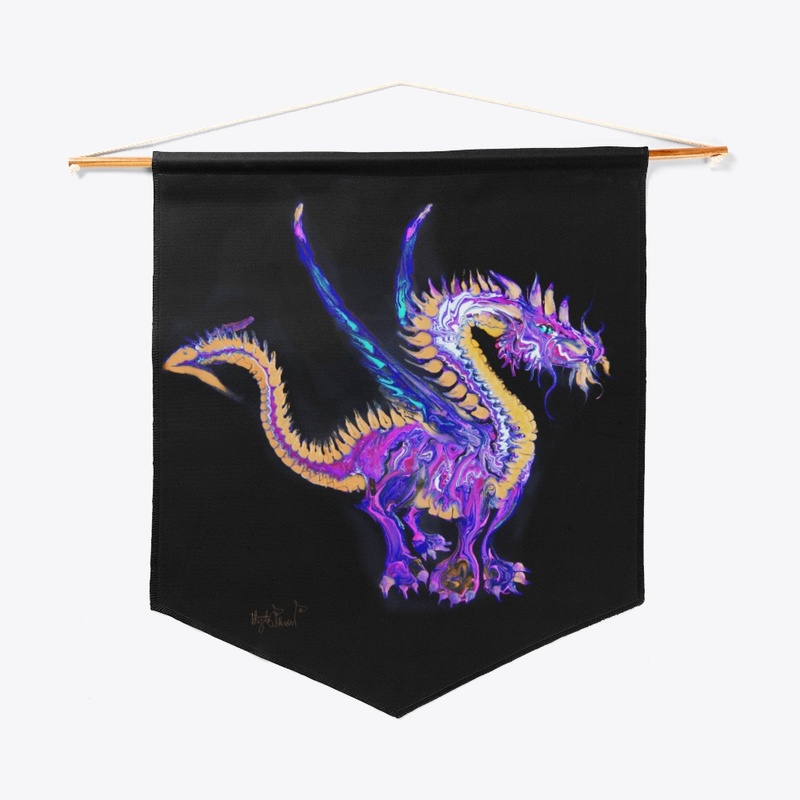 Fierce Pink Dragon 7408