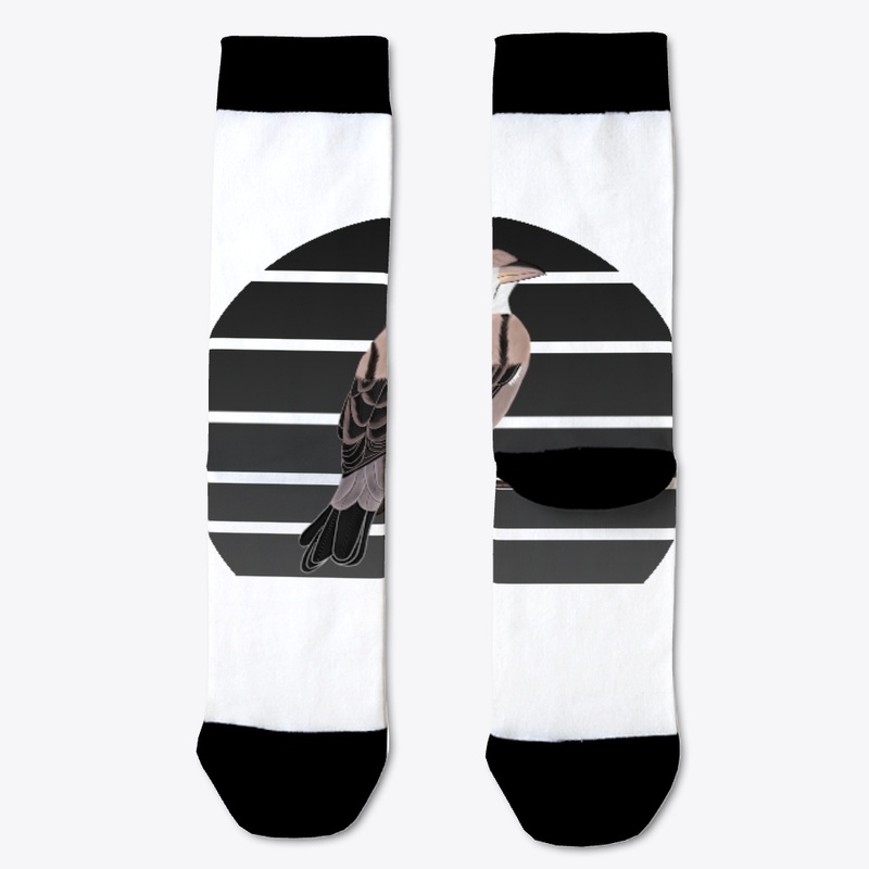 jz.birds Sparrow Bird Animal Art