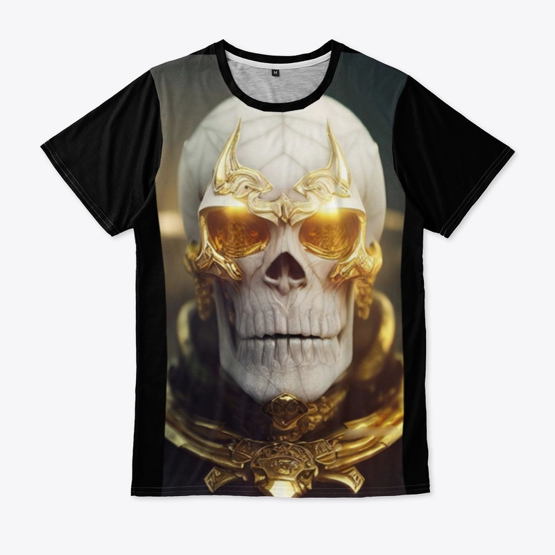 Savage goldens skull 