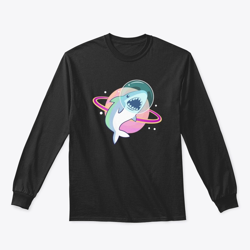 Cute Space Shark Adventure