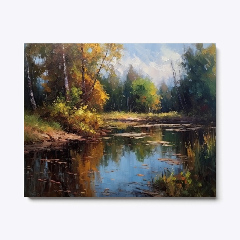 Wall Art : Summer Lake