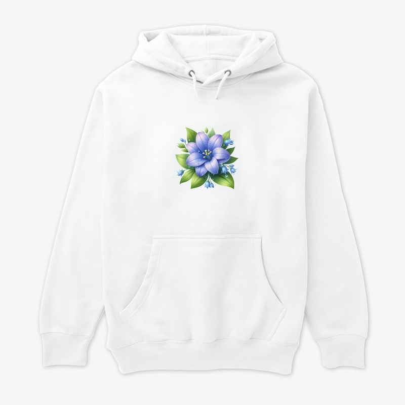 Blue flower