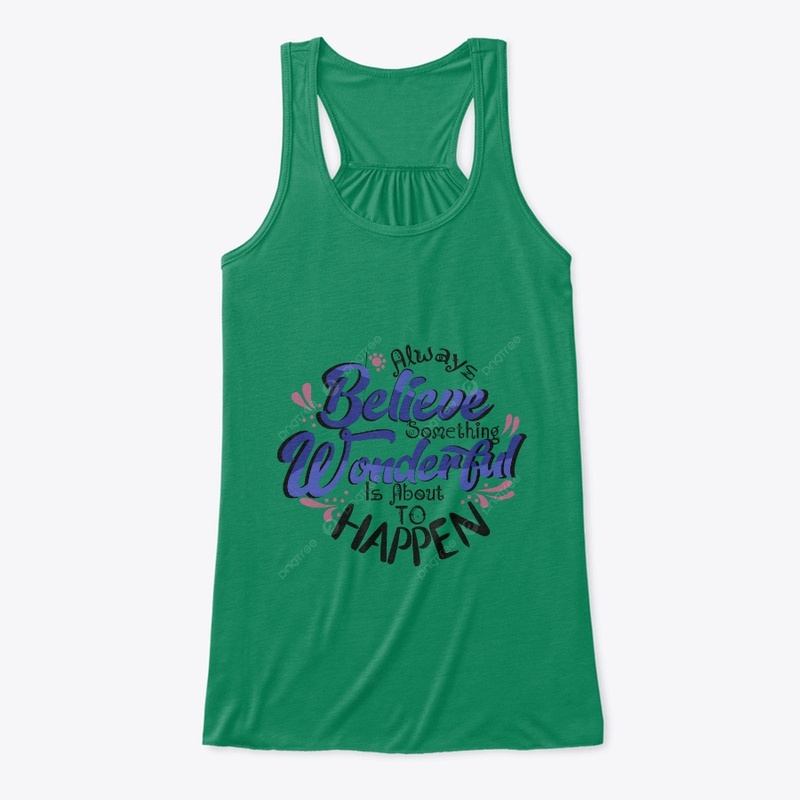 Always Believe Women flowly tank top