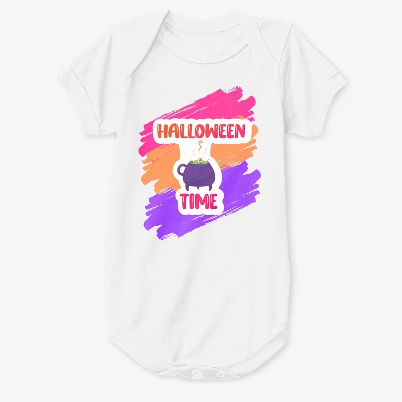 Fall and Halloween Time with Cauldron