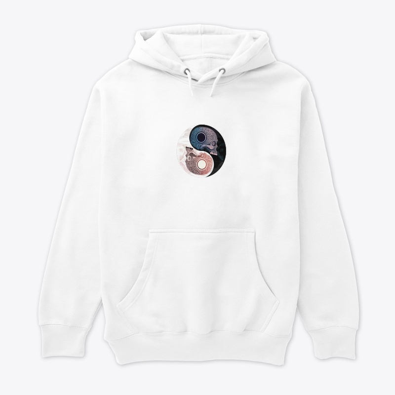White and Black Skull