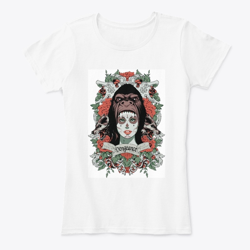 Craze Uk | Gorilla Woman Vengeance Tees