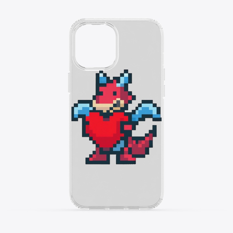 Red Pixel Dragon 