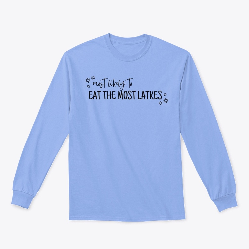 Eat the Most Latkes Superlative HANUKKAH