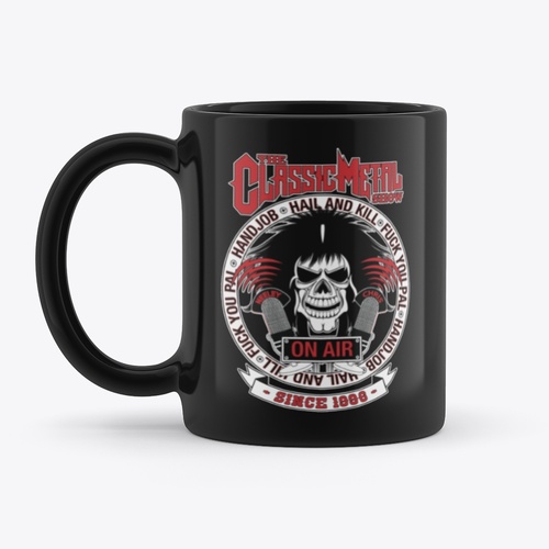 ClassicMetalShow - The CMS All Black Mug