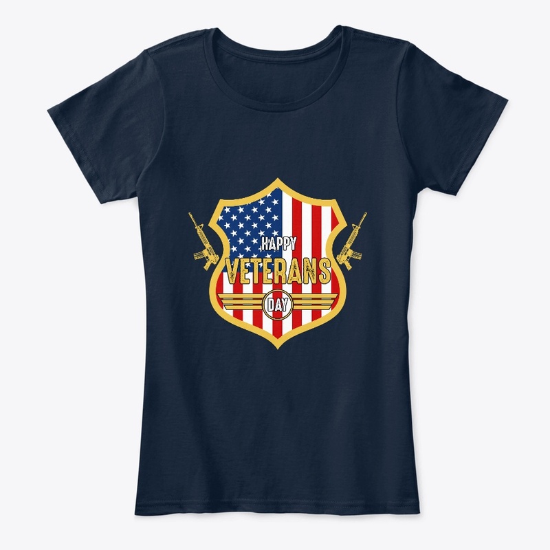 Happy Veterans Day T Shirt Design