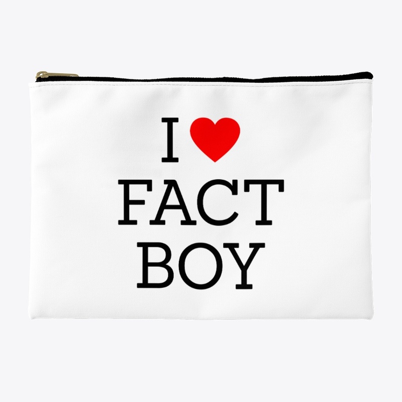 I Love the Fact Boy, Black on White