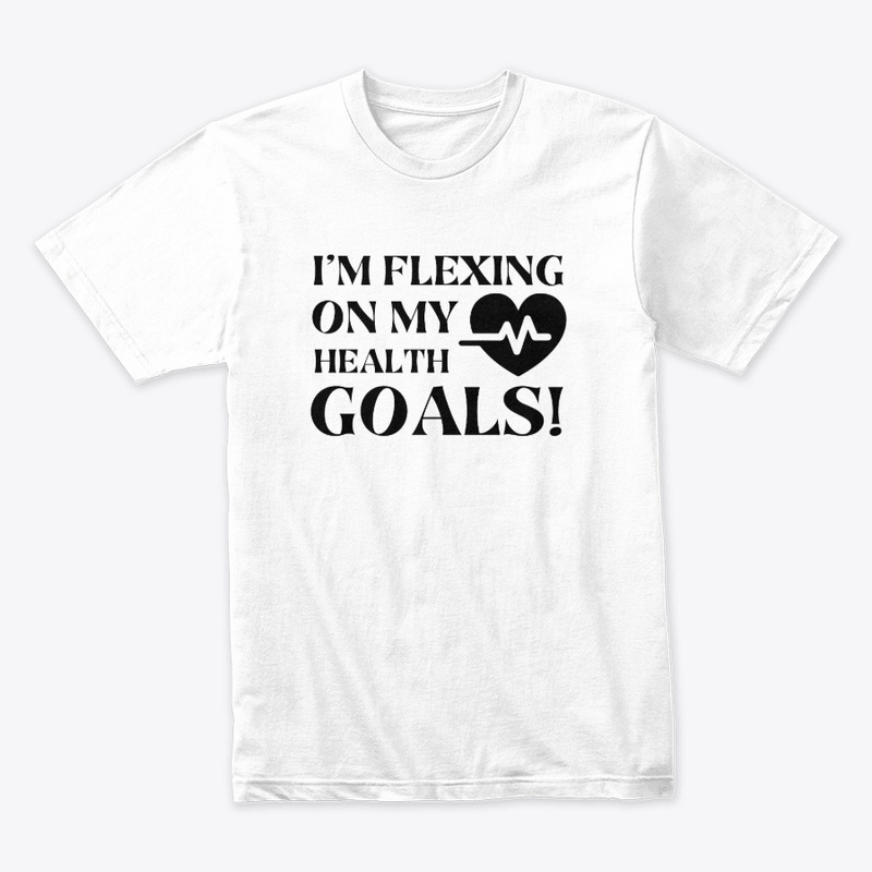 I'm flexing on my health goals