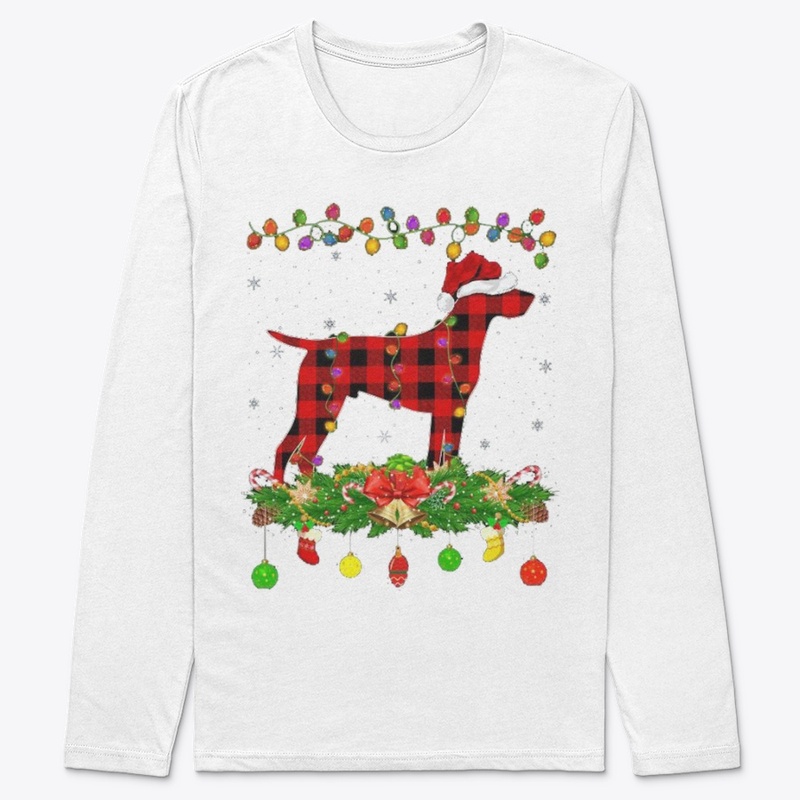 GERMAN WIREHAIRED CHRISTMAS NEW T SHIRT
