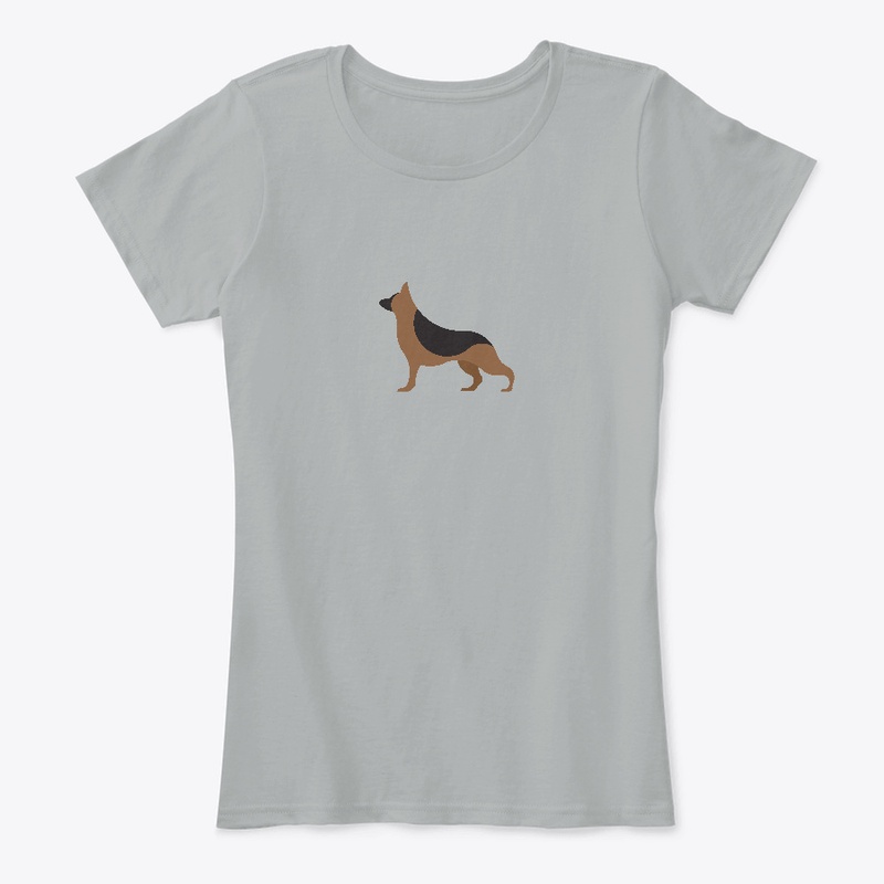 German Shepherd Dog Minimalist Design