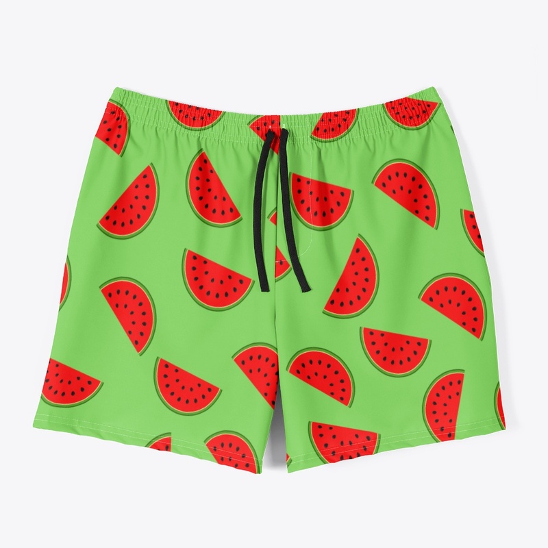 Green Shirt With Watermelon