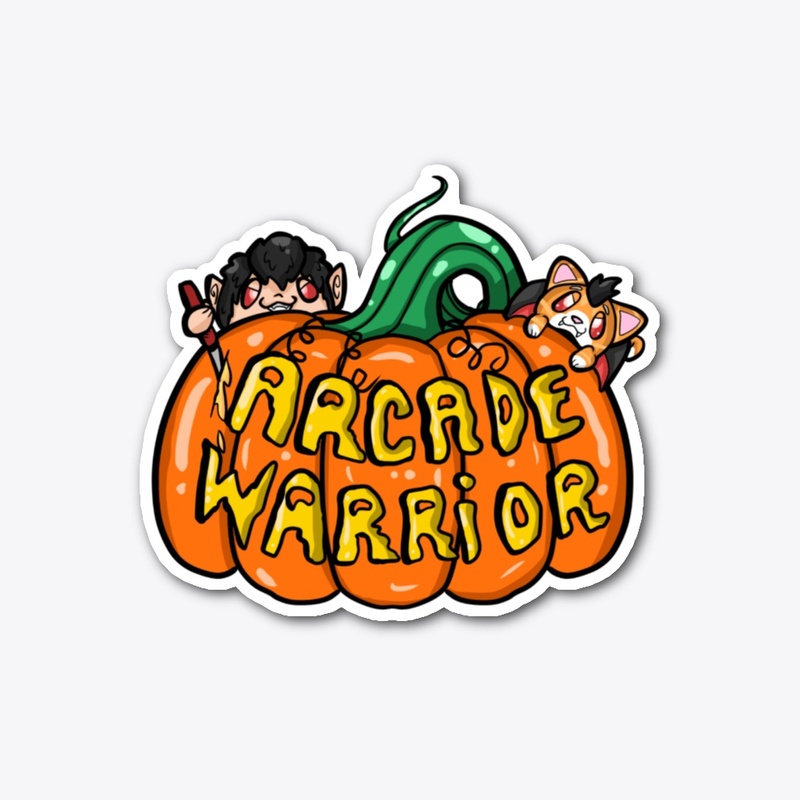 Arcade Warrior Halloween Pumpkin