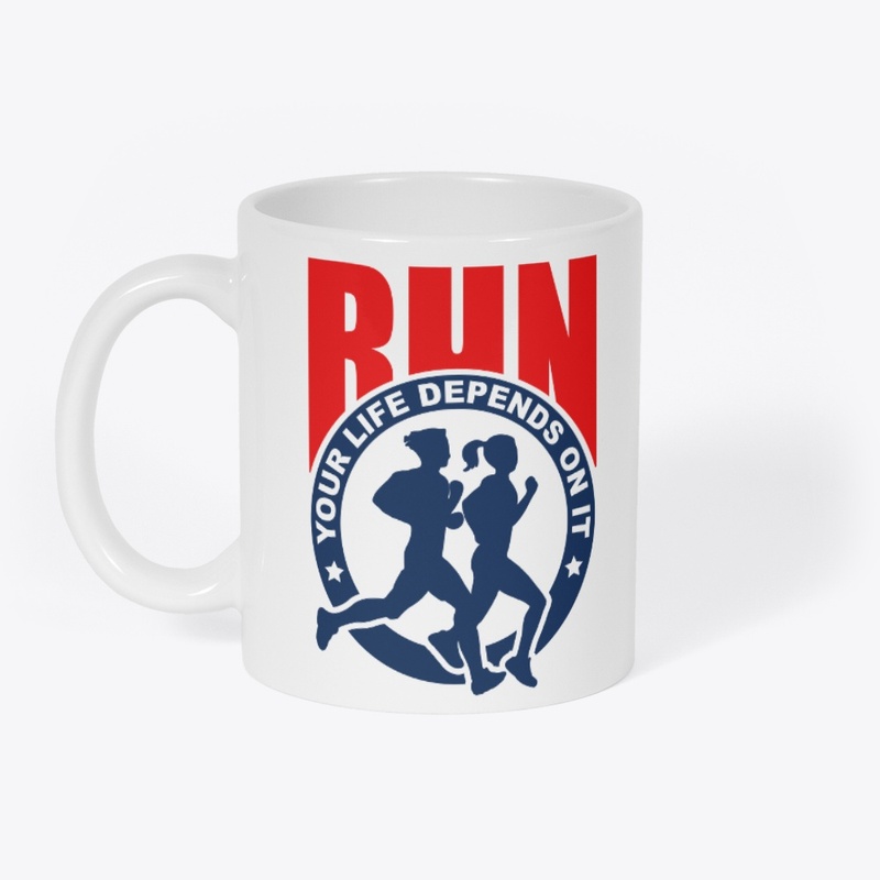 Run 1 - Red and Navy