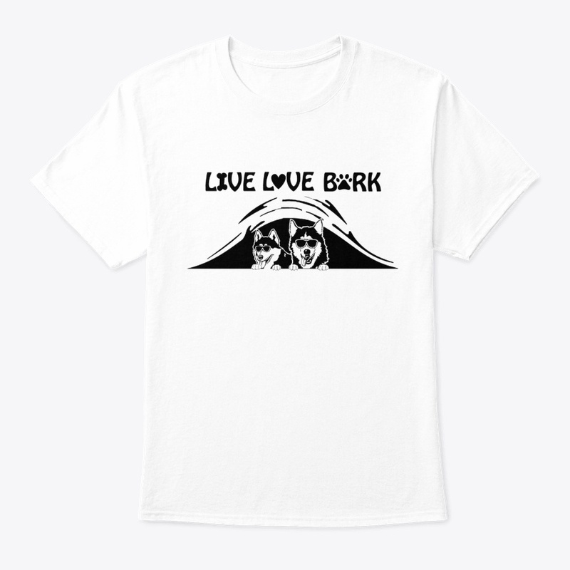Siberian Husky Live Love Bark