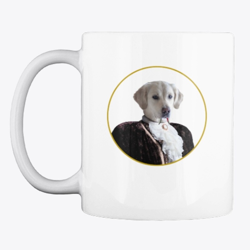 Golden Retriever 2 as a Dracula