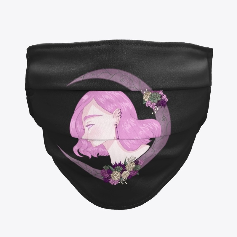 Pastel Goth Crescent Moon