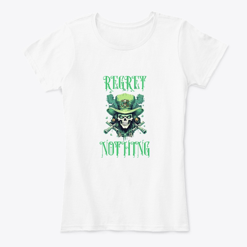 Regret Nothing! Skull and Crossbones
