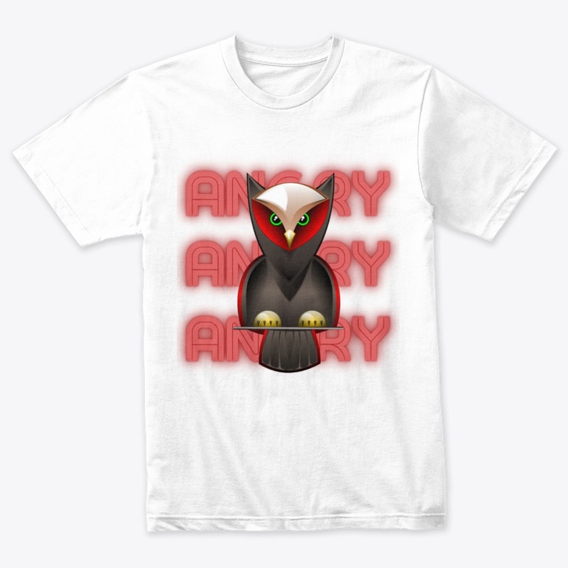 No Sleep Angry Owl