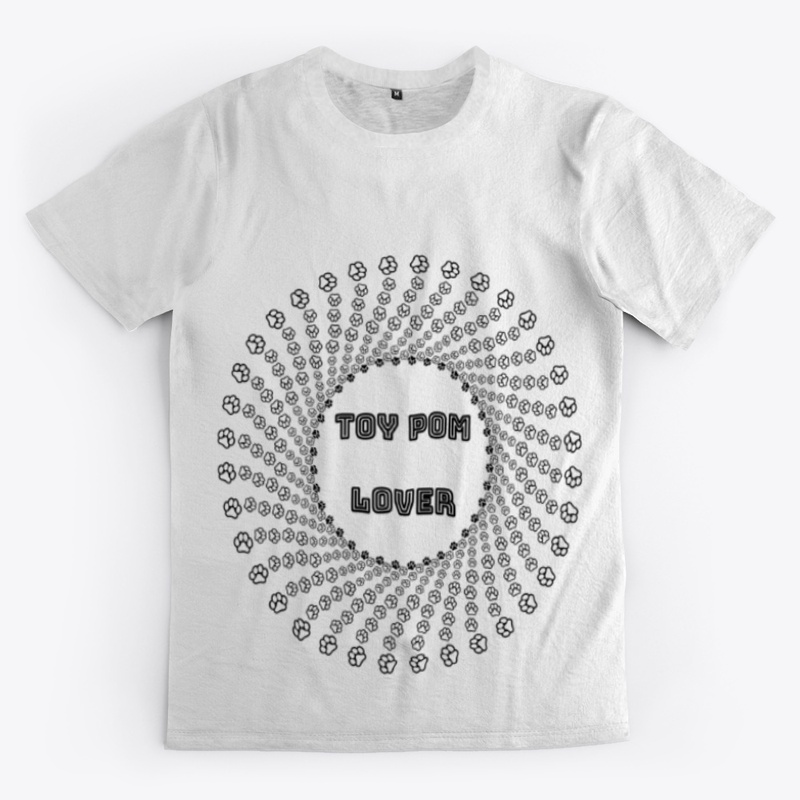 Toy Pom Lover with Spiral Paws