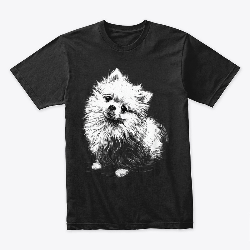 Pomeranian Line Dog