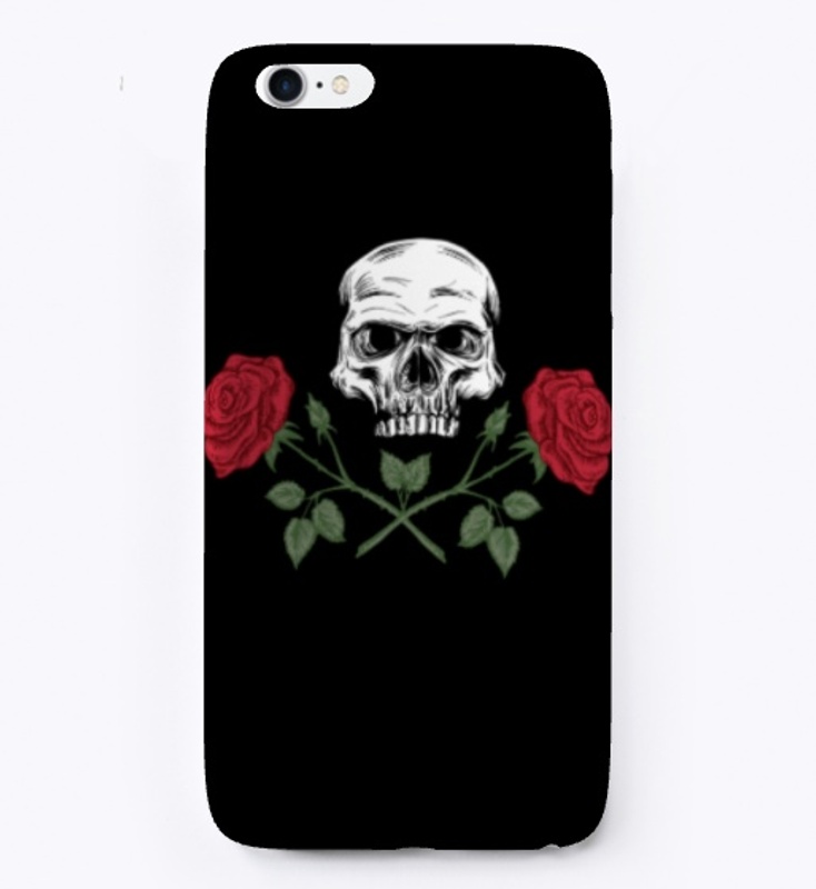 Roses Skull