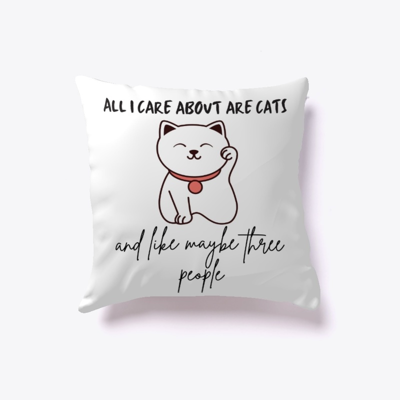 All I Care About Are Cats And 3 People