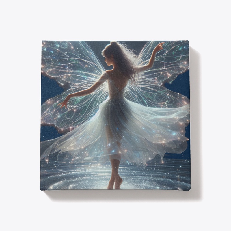 Women Cute Dancing Fairy Tshirt 