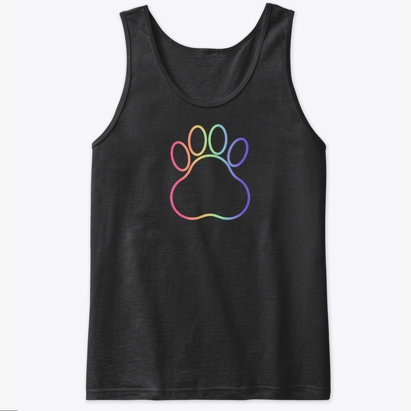 Rainbow Pride Paw
