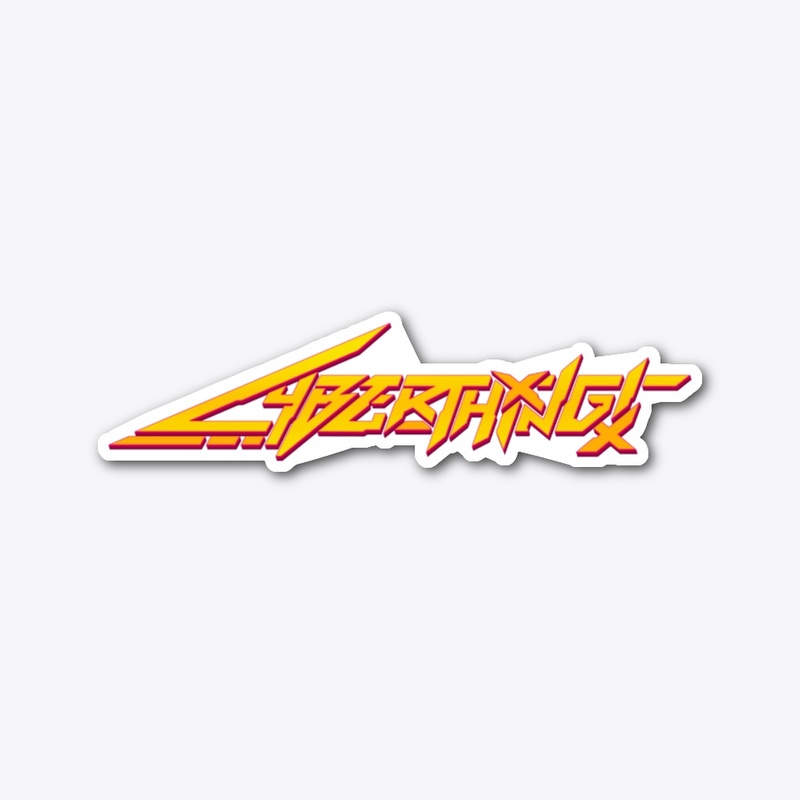 Yellow logo sticker