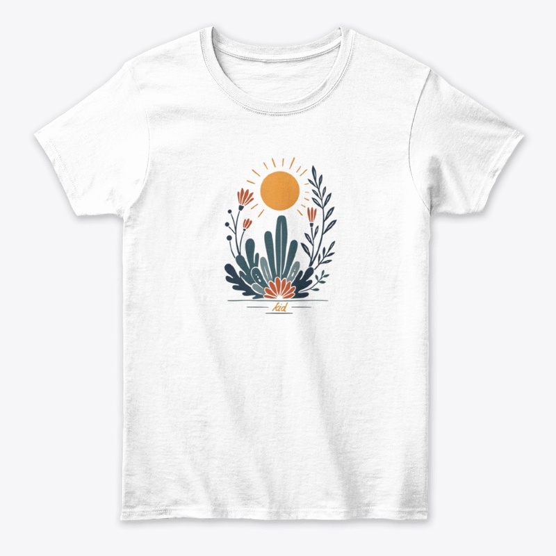 Modern, elegant graphic T-shirt design