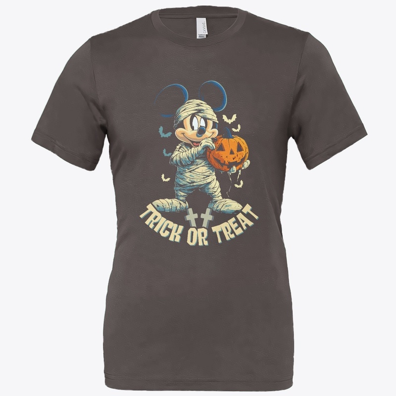 Trick or Treat Mummy Mouse Halloween tee
